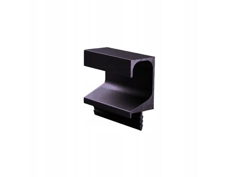  Poignée de meuble encastrée noire brillante c, 3 m  - Conforama C