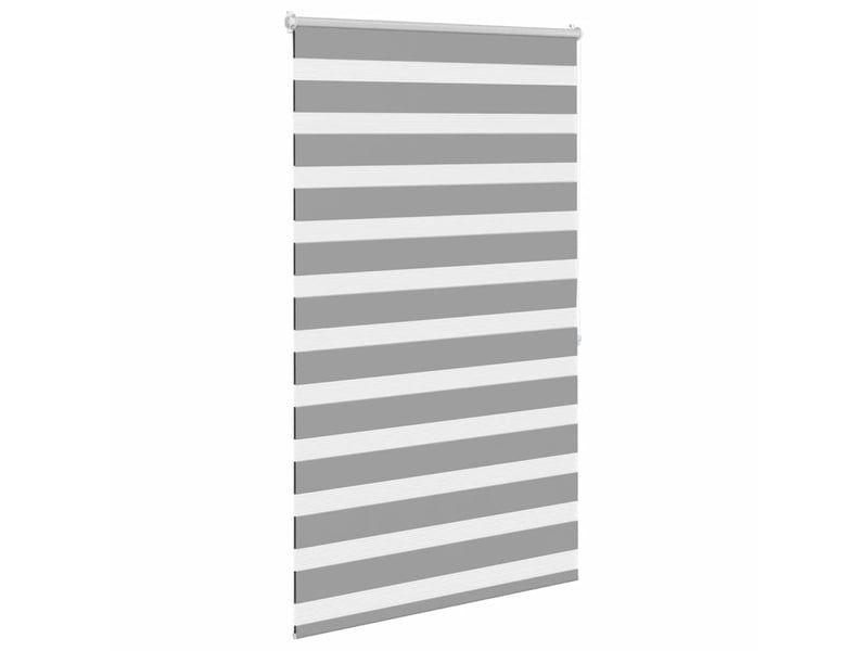  Store vénitien zébré, store de fenêtre 100,9 x 175 cm, largeur du tissu 96,7 cm, gris cf48218  - Conforama C