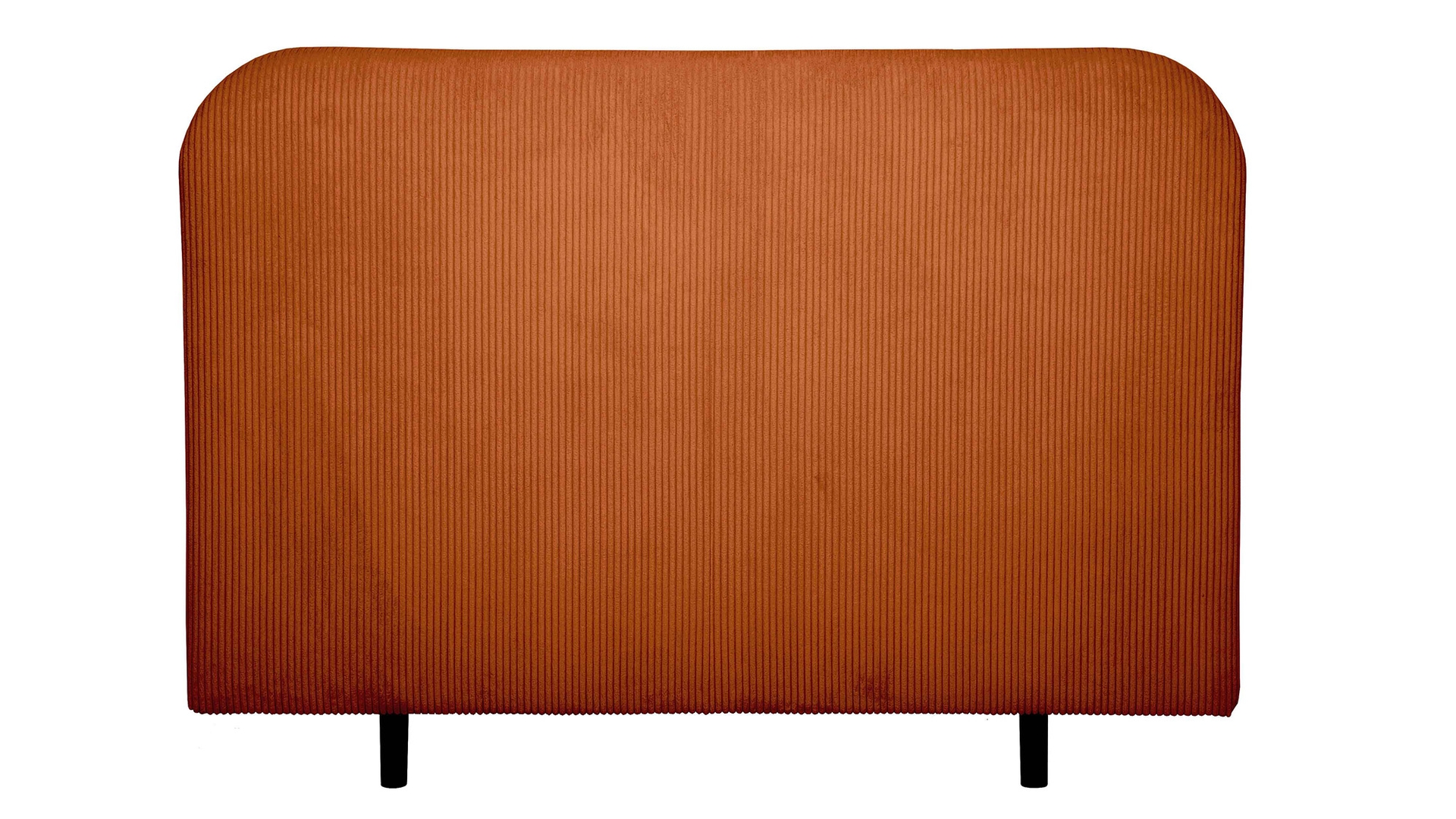 Tête de lit 165 cm LINCOLN coloris orange orange 115 Conforama