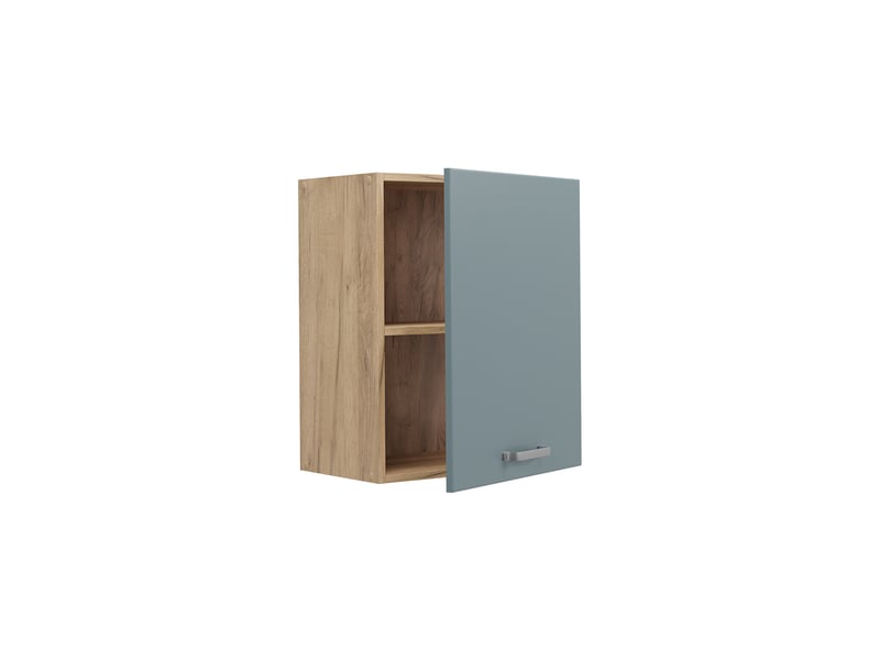  Vicco elément haut de cuisine, bleu-grischêne doré, 50cm  - Conforama C