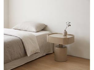 Table basse rectangulaire coloris taupe <strong>GEESE HOME</strong> <strong></strong>