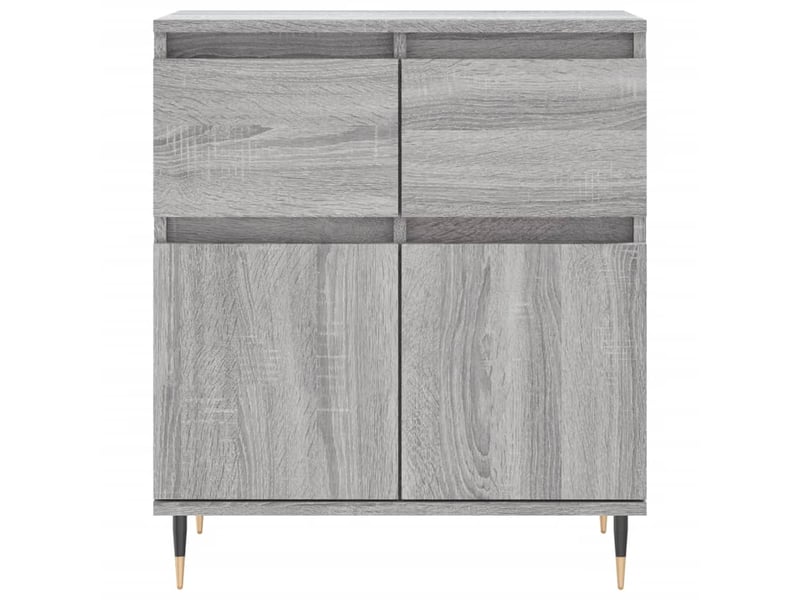  Buffet - bahut - meuble de rangement sonoma gris 60x35x70 cm bois d'ingénierie  - Conforama E