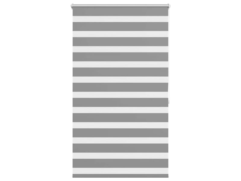 Store vénitien zébré, store de fenêtre 100,9 x 175 cm, largeur du tissu 96,7 cm, gris cf48218 - Conforama A