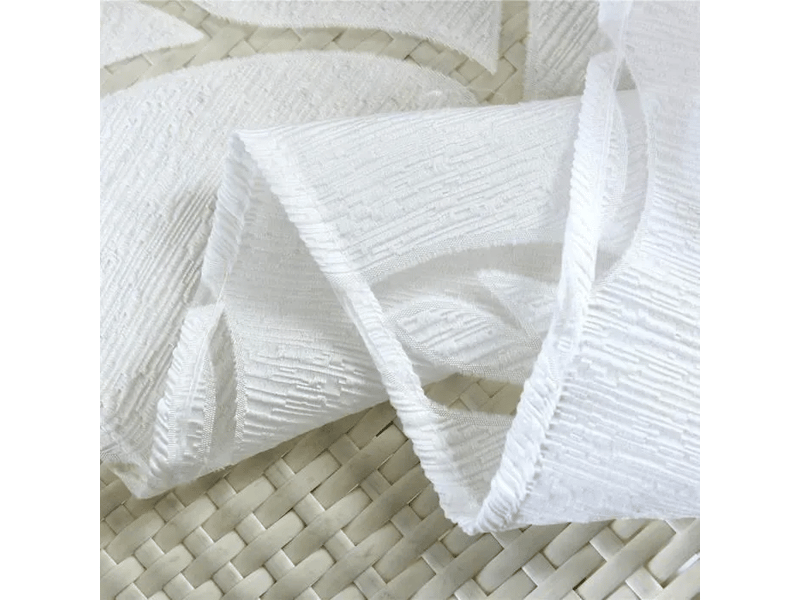  Lot de 2 voilage semi-transparents à œillets avec motif de feuilles creuses pour chambre à coucher,salon 100x250cm  - Conforama E