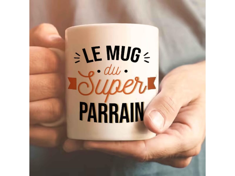  Les trésors de lily - le mug du super parrain  - Conforama D