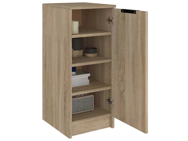  Meuble à chaussure, armoire à chaussures chêne sonoma 30x35x70 cm bois d'ingénierie  - Conforama D
