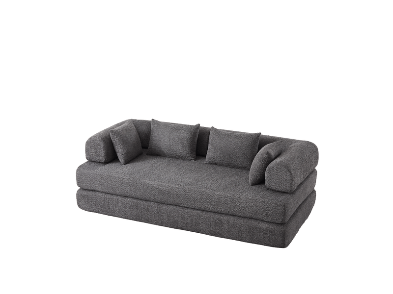  Canapé-lit modulable 2 places 4-en-1 dossier réglable evryae  - Conforama A