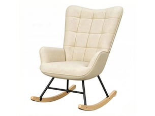 Fauteuil fixe  <strong>ROLIPO</strong> Velours beige