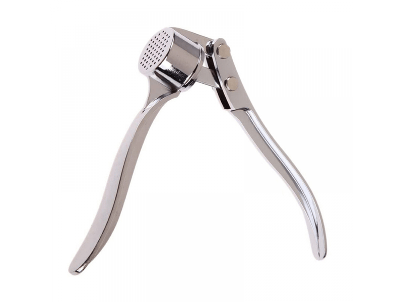  1 presse-ail en acier inoxydable, coupe-ail, presse-ail, passe au lave-vaisselle, aide de cuisine pratique pour l'ail frais et le gingembre (argent) - grey silver  - Conforama E