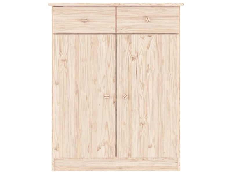  Meuble à chaussure | armoire à chaussures alta 77x35x96 cm bois massif de pin  - Conforama D