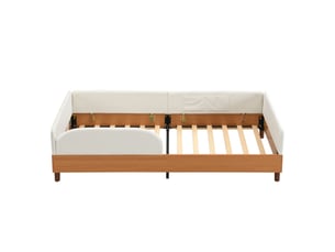 Lit simple 90x200 cm    coloris blanc