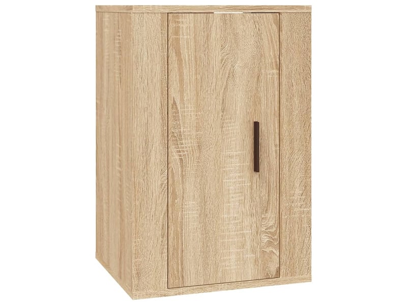  Ensemble de meubles tv 3 pcs chêne sonoma bois d'ingénierie shl94516  - Conforama E