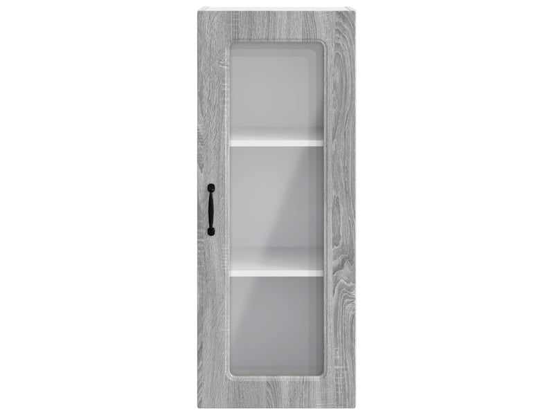  Meuble mural de cuisine | armoire de cuisine gris sonoma 40x31x100cm shl3465  - Conforama E