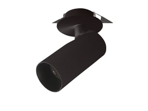 Zambelis pleven spot encastré pleven, led noir sable 3000k - driver non inclus