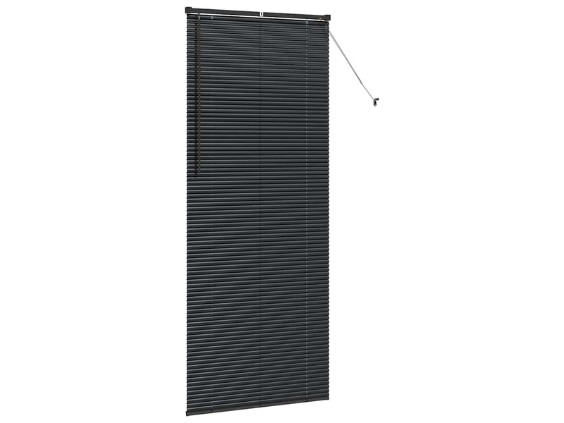  Store vénitien, store de fenêtre noir 220 x 95 cm 25 mm aluminium cf48160  - Conforama E