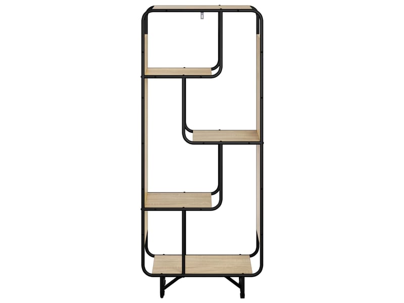  Buffet haut, buffet de rangement chêne sonoma 60x37,5x144 cm bois d'ingénierie  - Conforama C