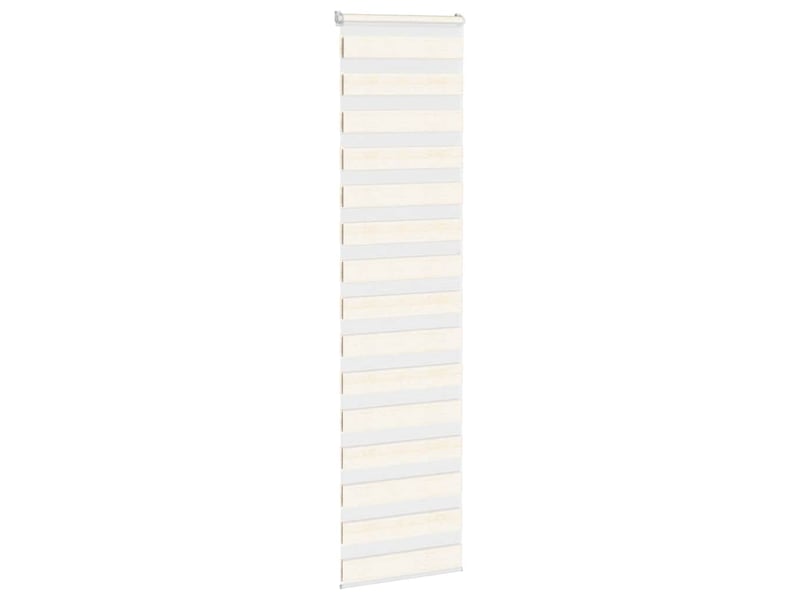 Store zèbre, store de fenêtre beige marbré largeur du tissu 55,9 cm polyester cf48305  - Conforama C