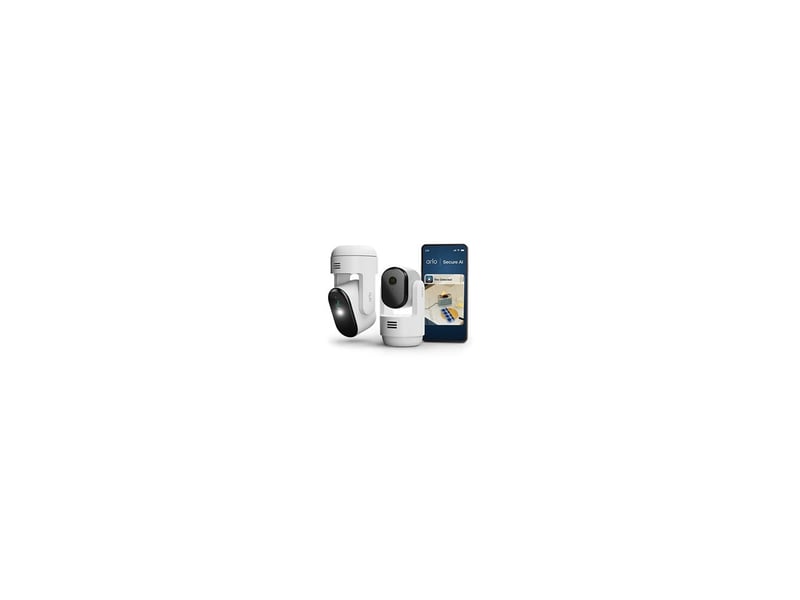 Camera securite arlo 360 kit 2 cameras interieur vision couleur 91 m 8304378 - Conforama A