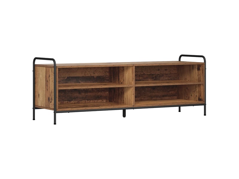 Meuble tv, banc tv 140x39,5x50 cm bois ancien bois d'ingénierie shl40618  - Conforama A