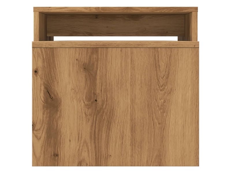  Table basse - table de salon - table à thé chêne artisanal 100x48x40 cm bois d'ingénierie  - Conforama E