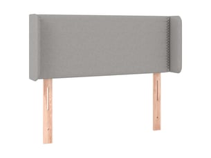 Tete de lit A poser largeur 93 cm <strong></strong> <strong></strong> argenté