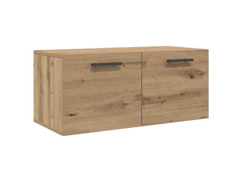  Meuble mural, meuble de rangement salon 80 x 36.5 x 35 cm bois d'ingénierie shl751  - Conforama A