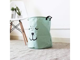 Chambre d'enfant panier à linge pliable étanche boîte à à enfants de rangement jouet vêtements de vert