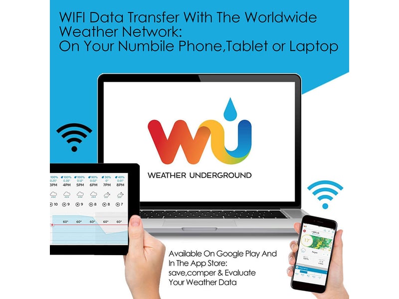 Station météo wi-fi domestique - Conforama E