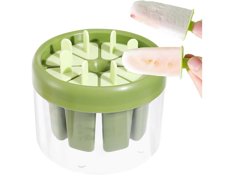 Moule à glace, moule à glace avec bâtonnet, moule à glace avec seau à glace, moule à glace sans pba pour faire des glaces, de la glace et du sorbet - Conforama A