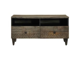 Table basse rectangulaire coloris gris  