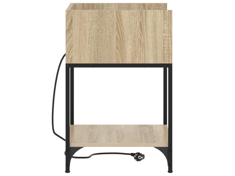 Table de chevet - cabinet de chevet - table de nuit chêne sonoma 40 x 40 x 61 cm - Conforama C