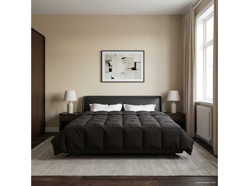  Couette - duvet d'été 220 x 260 cm été microfibre (100% polyester)  - Conforama B