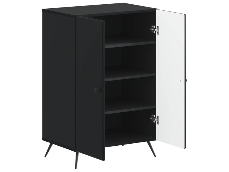  Meuble à chaussure, cabinet à chaussures breda 59,5x39,5x90 cm noir  - Conforama C
