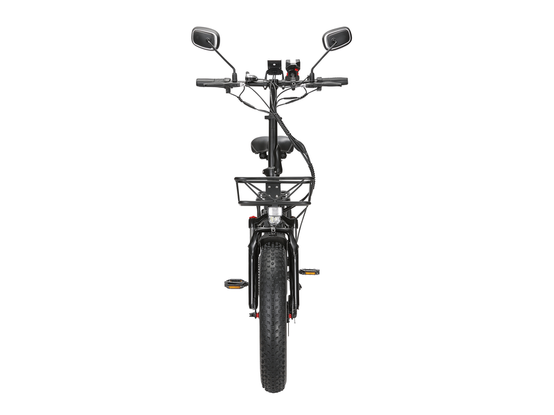  Vélo électrique pliant sinohon a20, pneus larges 20 po, 1050wh batterie, noir  - Conforama E
