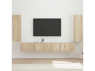 Meuble tv coloris marron 97 cm <strong></strong>  <strong></strong>
