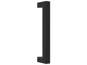 Poignée de meuble vidaxl, 128 mm, noire