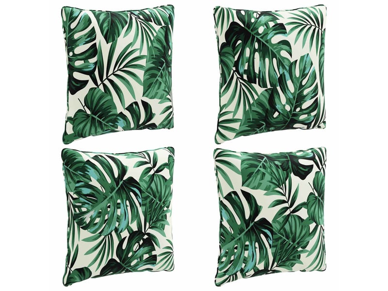  Lot de 4 coussins de dos, coussins de dossier putten 100 % polyester cf59427  - Conforama A