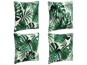 Lot de 4 coussins de dos, coussins de dossier putten 100 % polyester cf59427