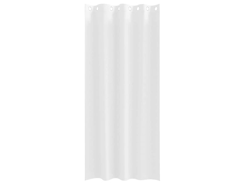  Lot de 2 rideaux occultants, rideaux black-out avec anneaux blanc pur 260 x 140 cm cf44583  - Conforama D
