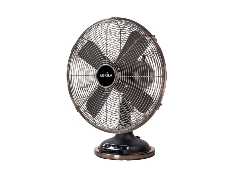  Ventilateur de table fabrilamp capitolio noircuivre 37 w 3 vitesses orientable oscillant 42 × 35 × 27 cm 238771073 - Conforama A