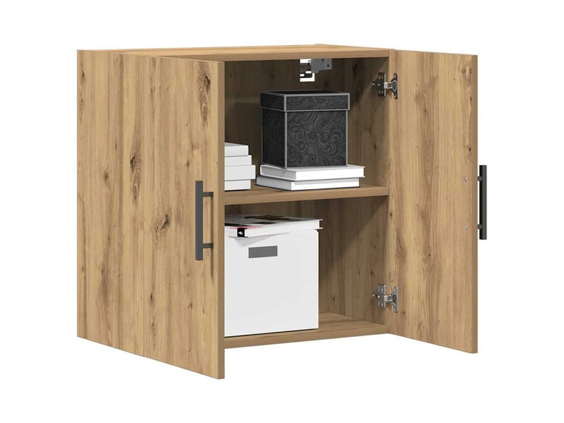 Meuble mural, meuble de rangement salon 60 x 31,5 x 60 cm bois d'ingénierie - Conforama C