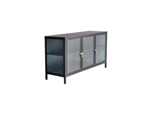 Buffet    <strong>MEUBLORAMA</strong> <strong></strong> - 105 cm coloris noir 