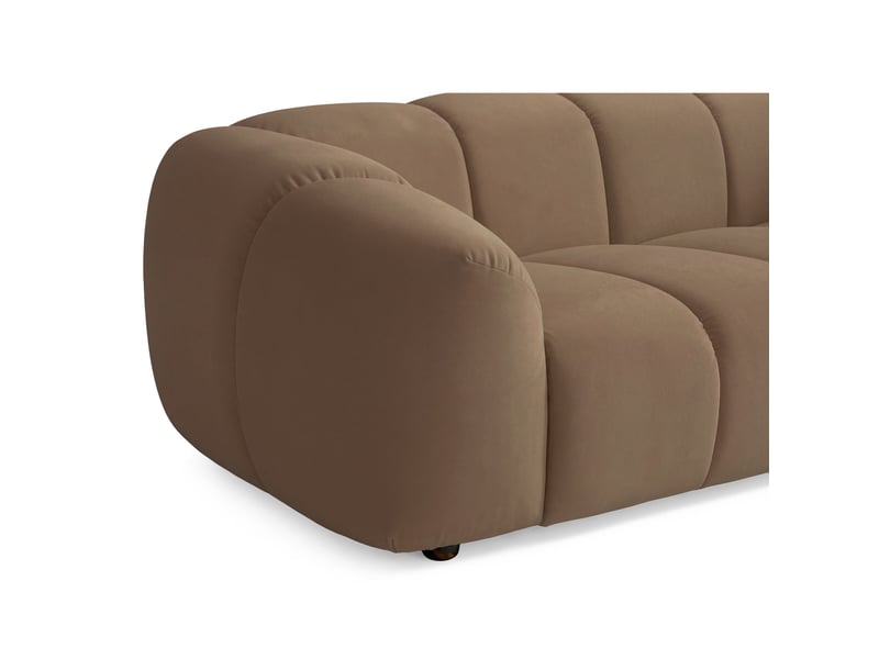  Selsey millma - canapé - 220 cm - velours brun clair Millma - Conforama E