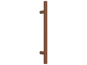 Poignée d'armoire, 128 mm, marron