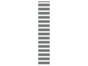 Store zèbre, store de fenêtre gris foncé largeur du tissu 35,9 cm polyester cf48594