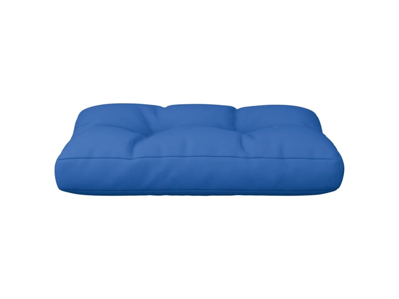  Coussin de palette, coussin de chaise, coussin de canapé bleu royal 50x40x12 cm tissu cf55320  - Conforama E