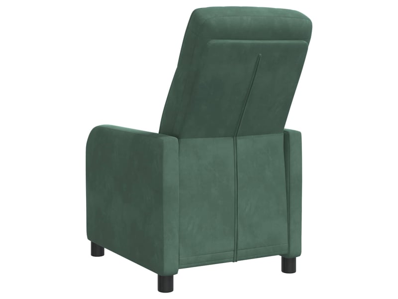  Vidaxl fauteuil inclinable vert mer velours (v)  - Conforama E