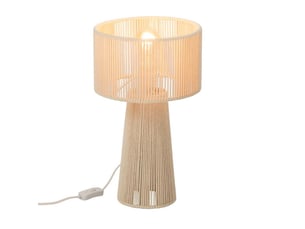 Lampe à poser en papier basile 40cm beige