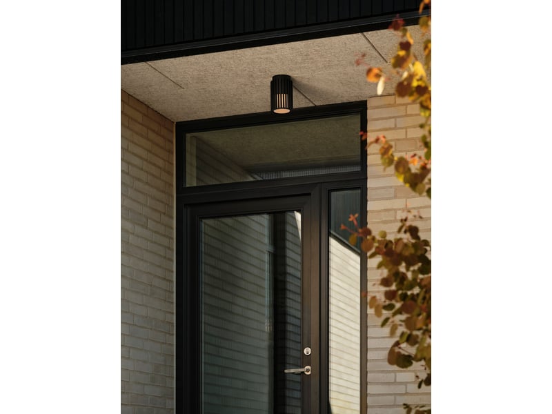 Plafonnier luminaire aludra aluminium seaside marron metallise h. 18,8 ip54 nordlux-extérieur 2118006261 - Conforama C