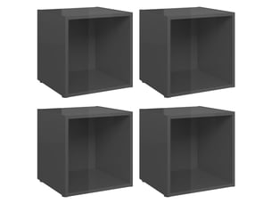 Meuble tv coloris gris 37 cm <strong></strong>  <strong></strong>